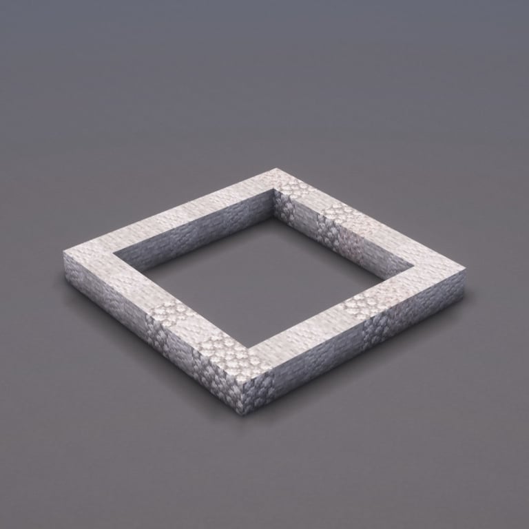 Stone Fountain step 1