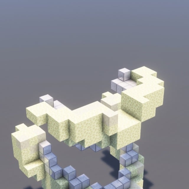 Giant Skull Minecraft Schematic + 35-Step Tutorial