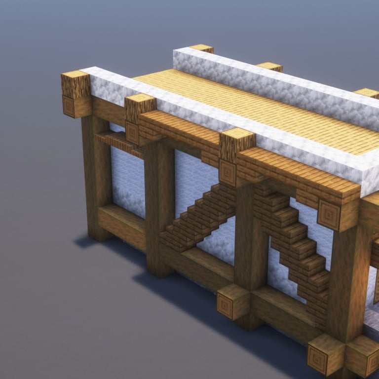 Green House Minecraft Schematic + 170-Step Tutorial