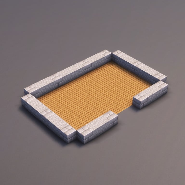 Medieval Tower step 3