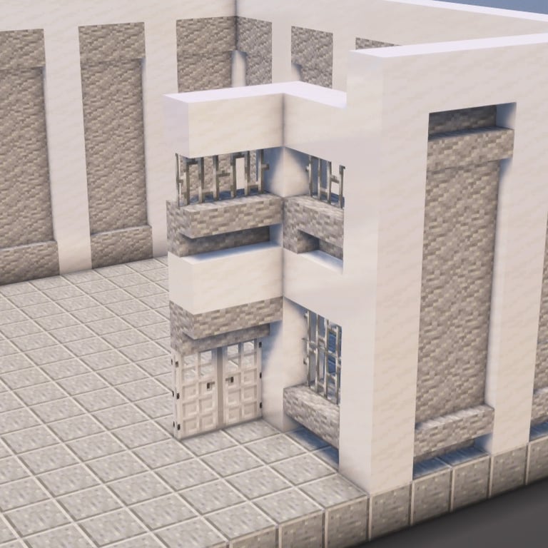 Bank Minecraft Schematic + 97-Step Tutorial