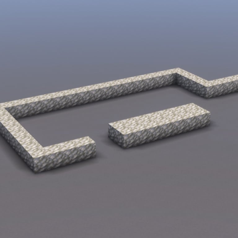 White Modern Villa step 2