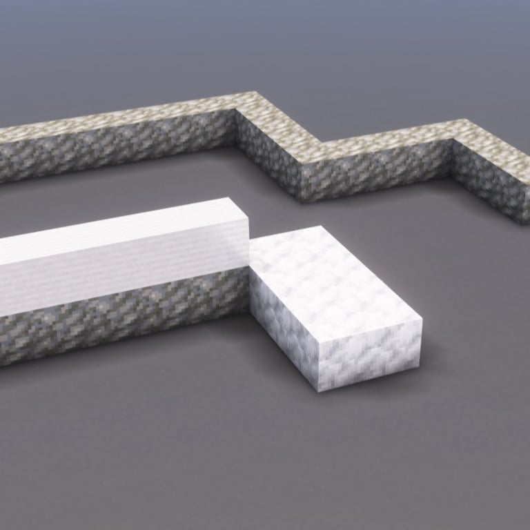 White Modern Villa step 4