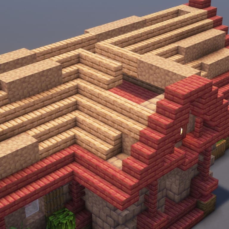 Mud House Minecraft Schematic + 81-Step Tutorial