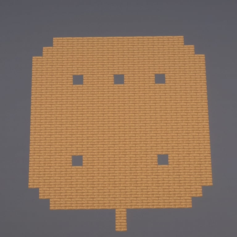 Nether Portal Base step 1