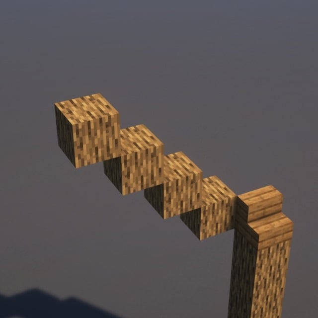 Oak Tree Minecraft Schematic + 55-Step Tutorial