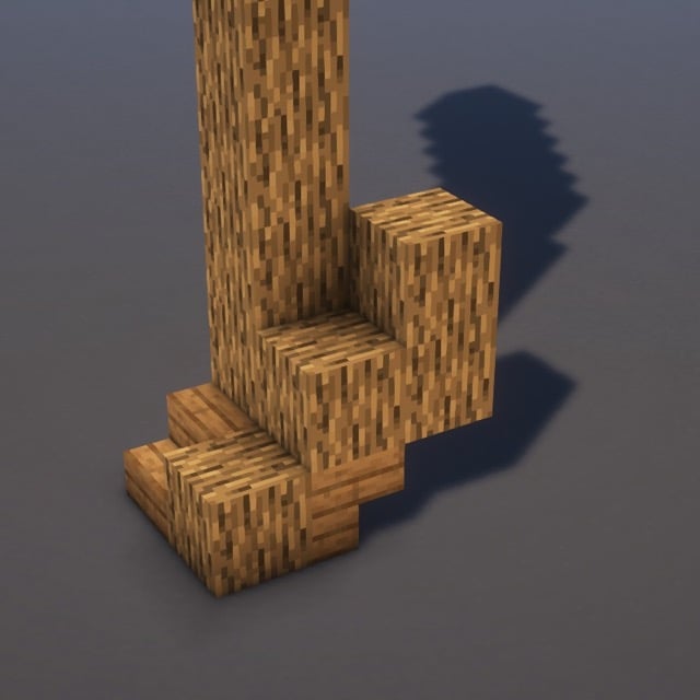 Oak Tree Minecraft Schematic + 55-Step Tutorial