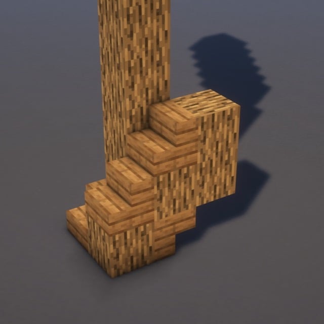 Oak Tree Minecraft Schematic + 55-Step Tutorial