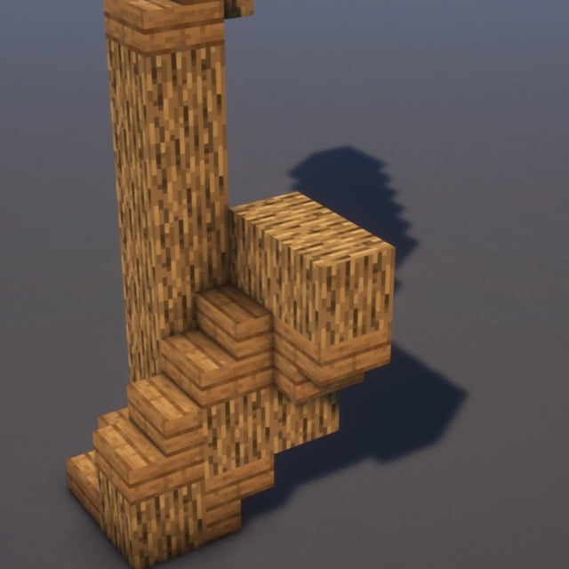 Oak Tree Minecraft Schematic + 55-Step Tutorial