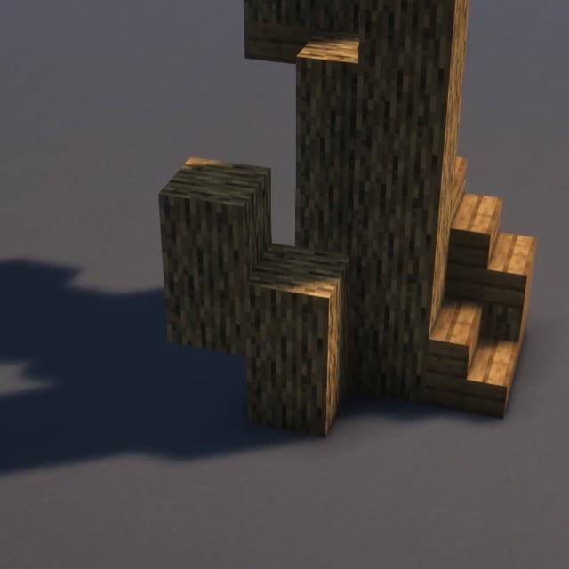 Oak Tree Minecraft Schematic + 55-Step Tutorial