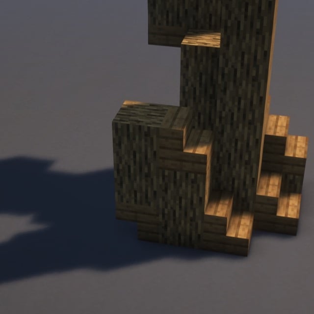 Oak Tree Minecraft Schematic + 55-Step Tutorial