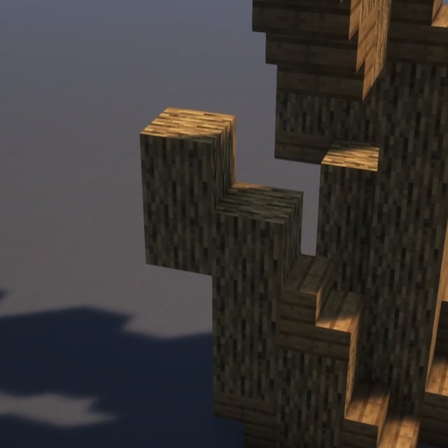 Oak Tree Minecraft Schematic + 55-Step Tutorial