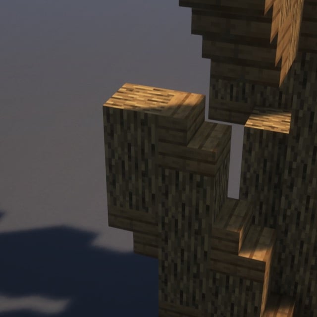 Oak Tree Minecraft Schematic + 55-Step Tutorial
