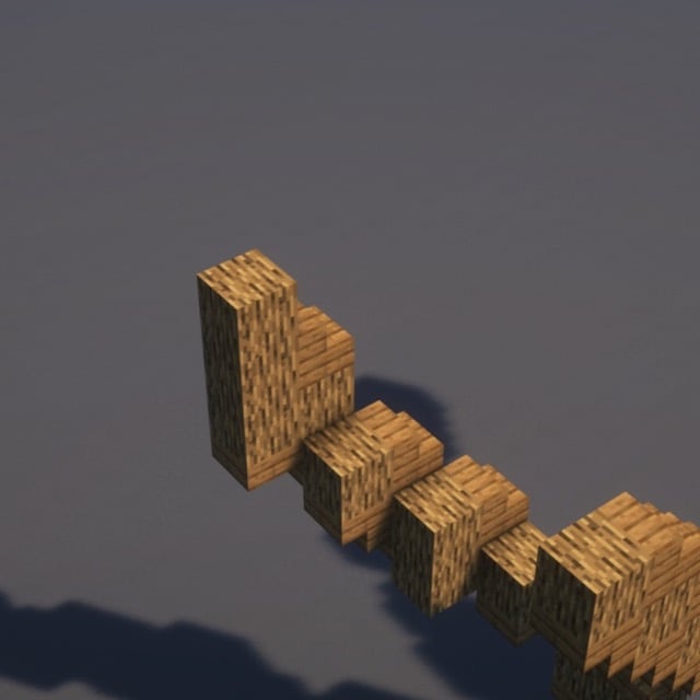 Oak Tree Minecraft Schematic + 55-Step Tutorial