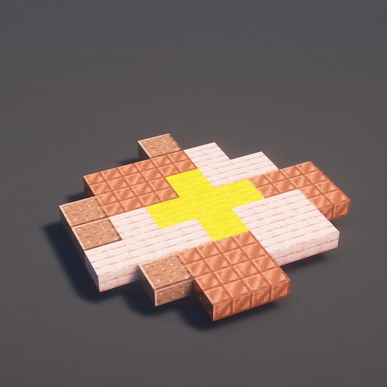 Small Pink Flower step 4