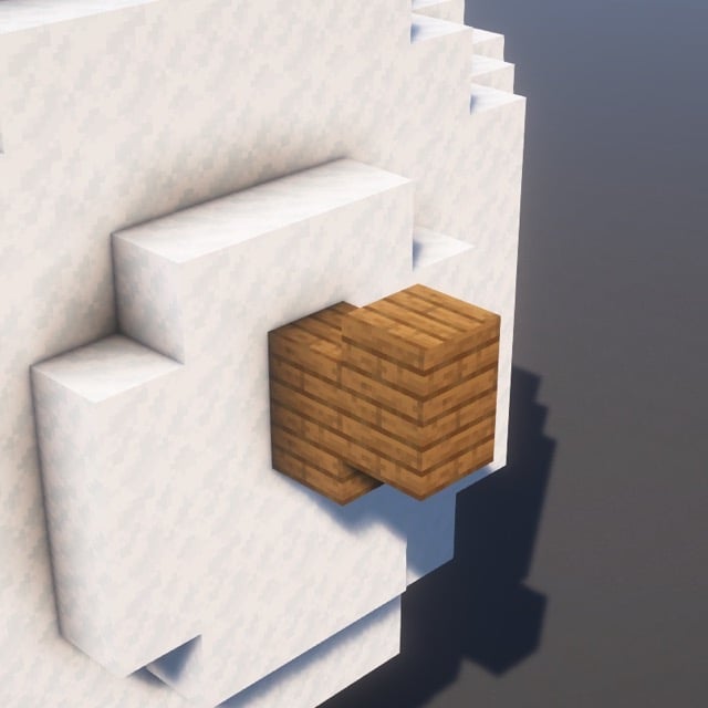 Snowman Minecraft Schematic + 77-Step Tutorial