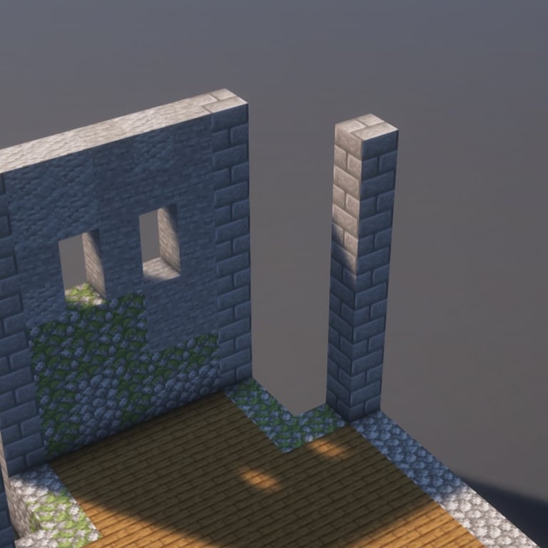 Stone Castle Minecraft Schematic + 218-Step Tutorial