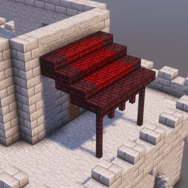 Stone Fortress Minecraft Schematic + 219-Step Tutorial