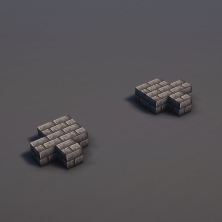 Stone Warrior Statue step 3