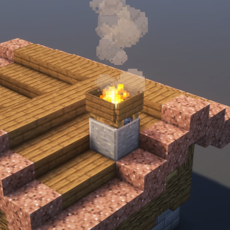 How to Build Tiny Cottage in Minecraft (46 Steps)