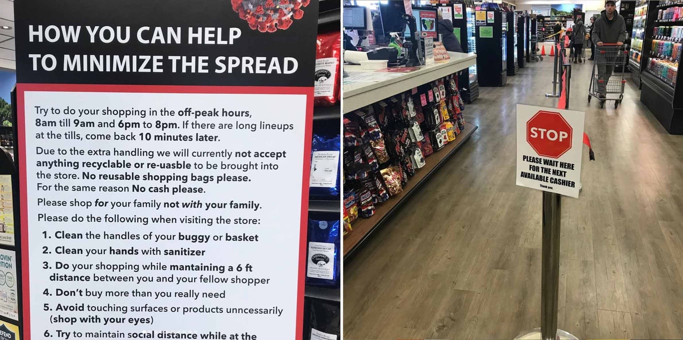 *Figure 1 - Store signage (Source: *[*Country Grocer, Salt Spring Island, Instagram*](https://www.instagram.com/rlatcg)*)*