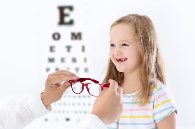 Eye care at View Optical Eye Care Center, 4079 Mowry Ave, Fremont CA - Pediatric eye exams near me - Family vision care - Adults and children