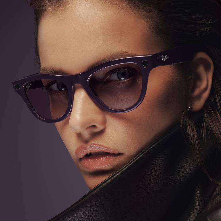 Ray-Ban Meta smart glasses with camera and AI at View Optical Sunnyvale Fremont, tech eyewear Bay Area