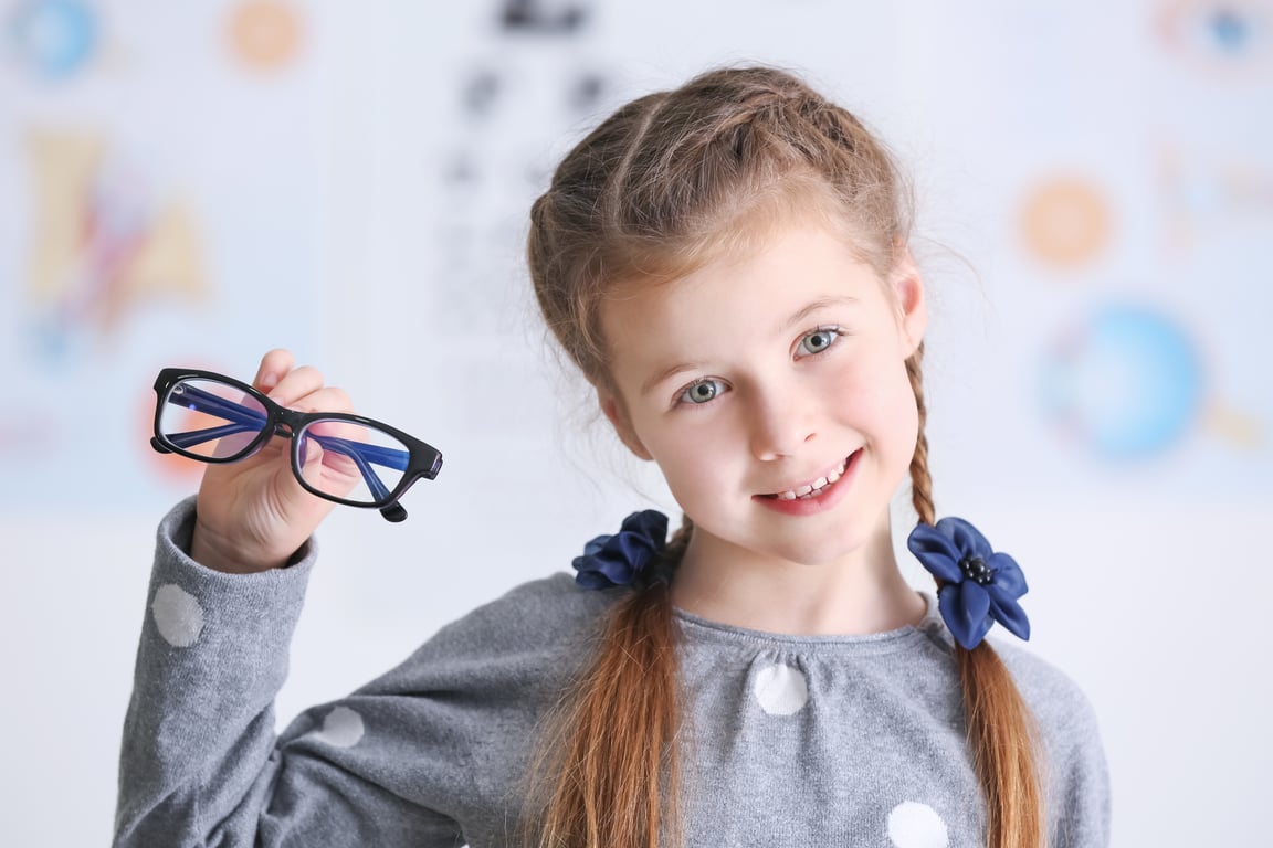 Polycarbonate safety lenses for kids glasses - Impact resistant children's eyeglasses Fremont