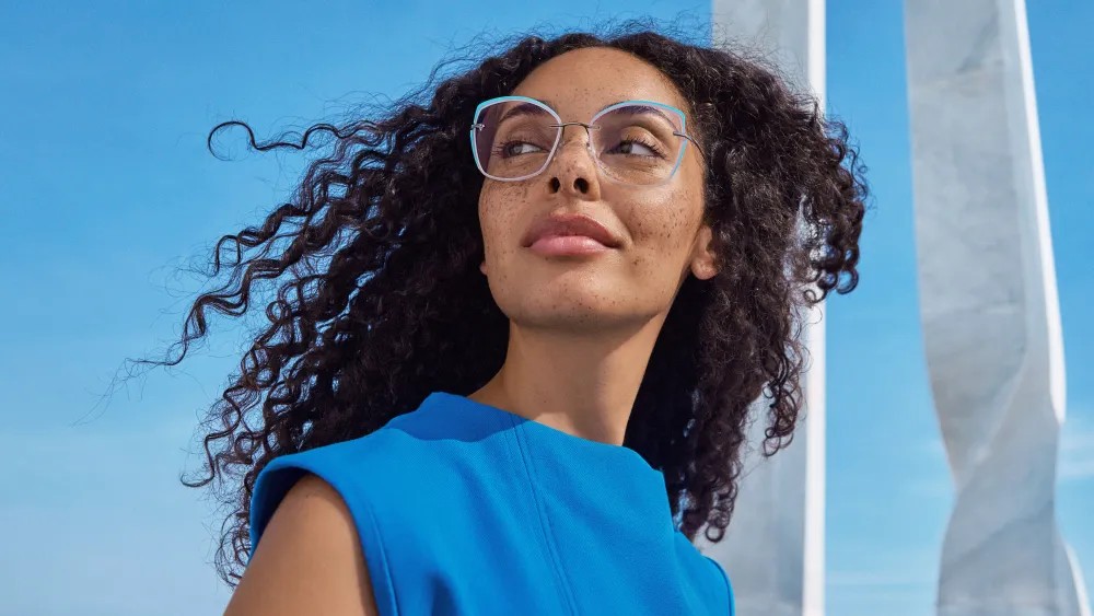 Silhouette ultra lightweight rimless eyeglasses Newark Union City, titanium frames optical store