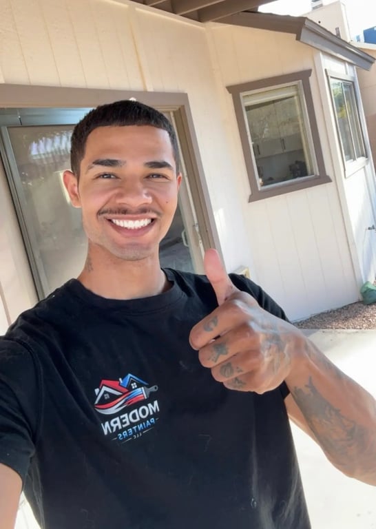 Eli Lydell, owner of Modern Painters Phoenix, licensed Arizona contractor (ROC 365303)