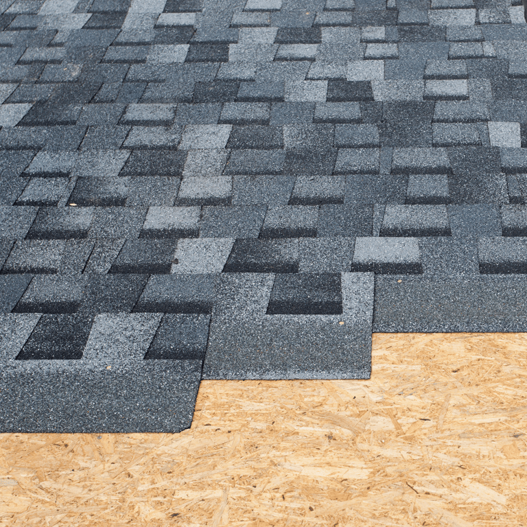 Shingle roof installation