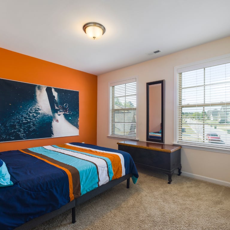 trim painting detail Phoenix home