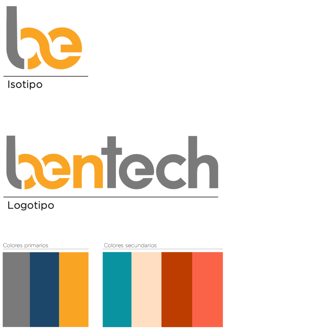  Latamclick a creado el branding de la marca Bentech