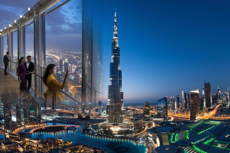 Witness Dubai From Burj Khalifa