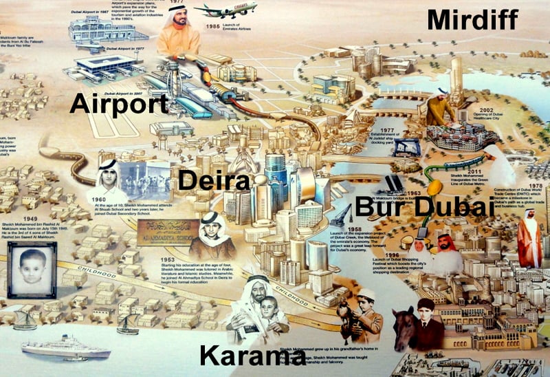 Districts Of Dubai