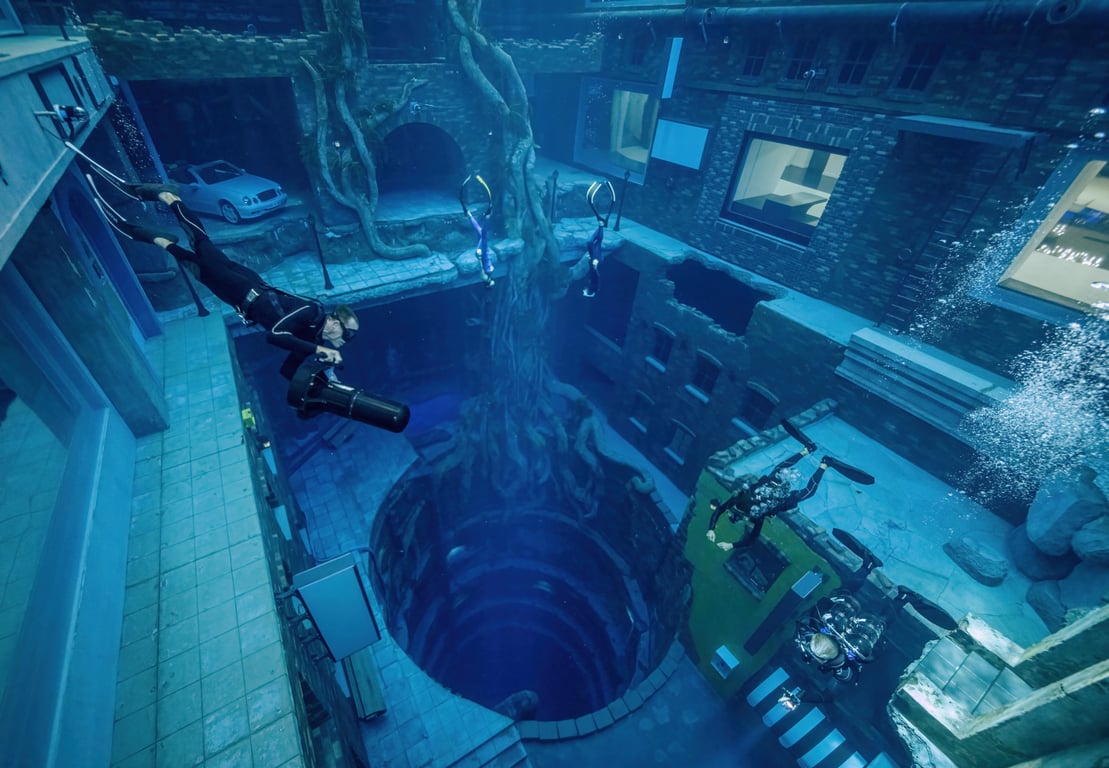 Jump Into The Most Profound Indoor Pool On The Planet