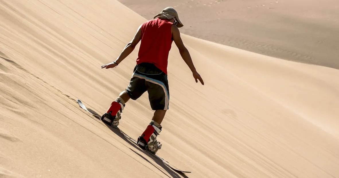 Enjoy Ski The Hills With Sandboarding