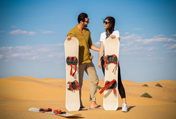 Sandboarding Slide