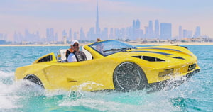 Yellow Jet Car