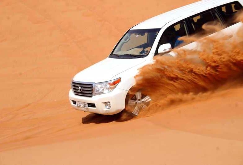 Dune Bashing In Red High Hill