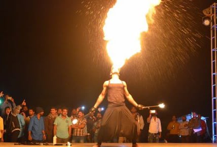 Small Fire Show 10,000 AED