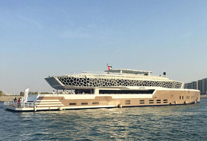 Nearly Mega Yacht Party in Dubai