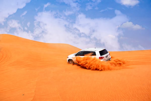 Lahbab Desert (Red Dunes)
