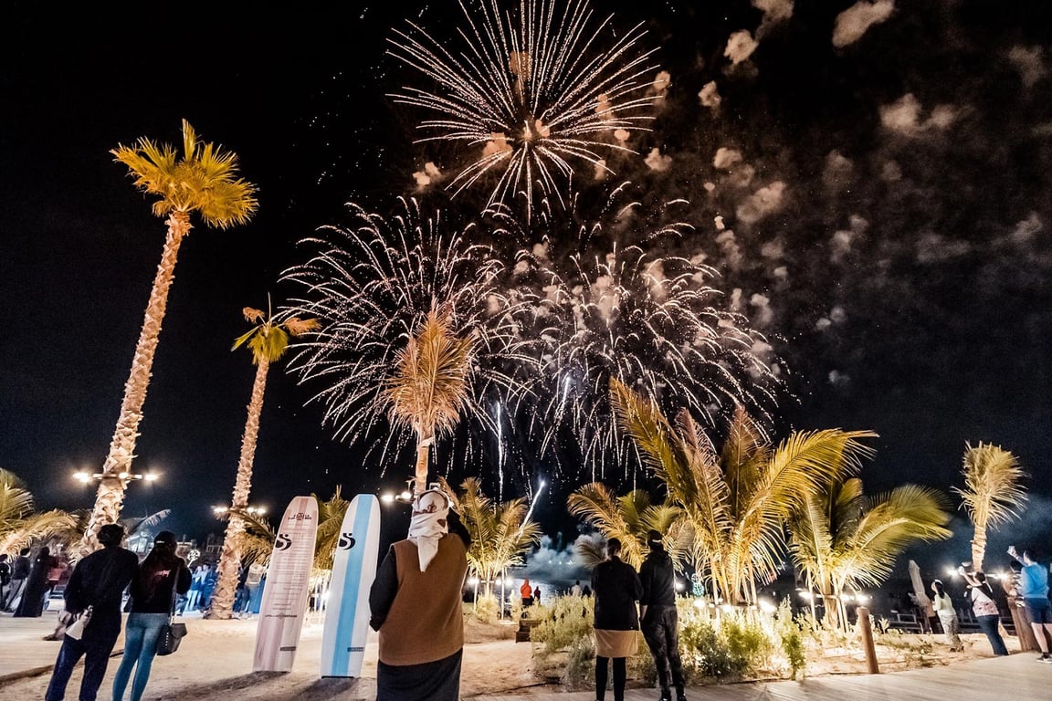 Amazing Details About La Mer Jumeirah New Year Firework