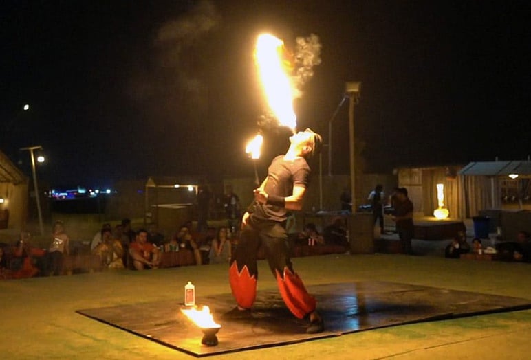 A Fantastic Fire Show 22,000 AED