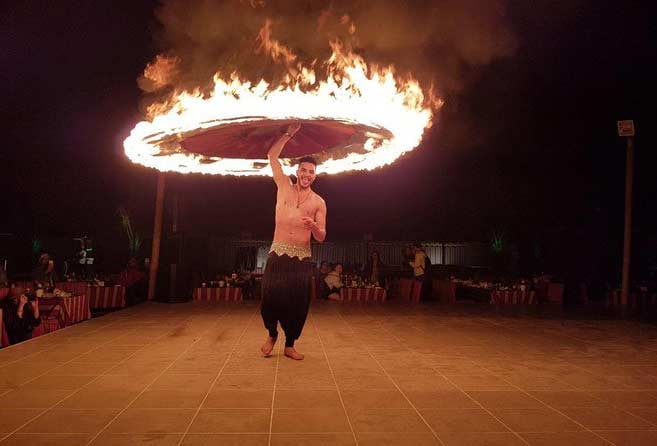 Belly Dance, Fire Show, And Tanoura Dance