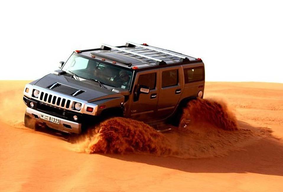 •	Dubai Morning Hummer Desert Safari