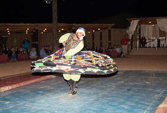 Tanoura dance is a religious dance