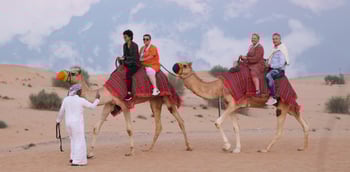 sunrise desert safari