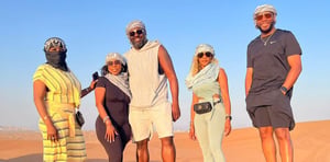 4 Hours Private Desert Safari with Dune Bashing & Sand Boarding